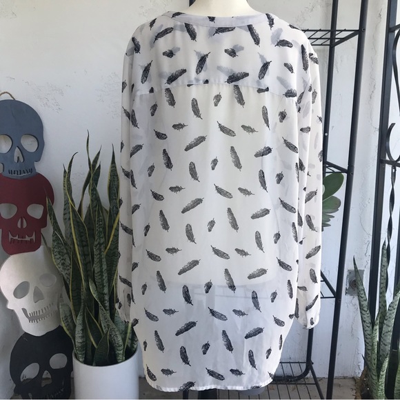 MERONA feather blouse ! - Picture 7 of 12